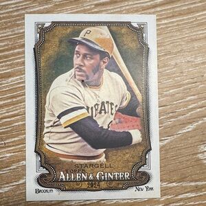 Topps Allen & Ginter 2024 Baseball Card - Cream and Black
